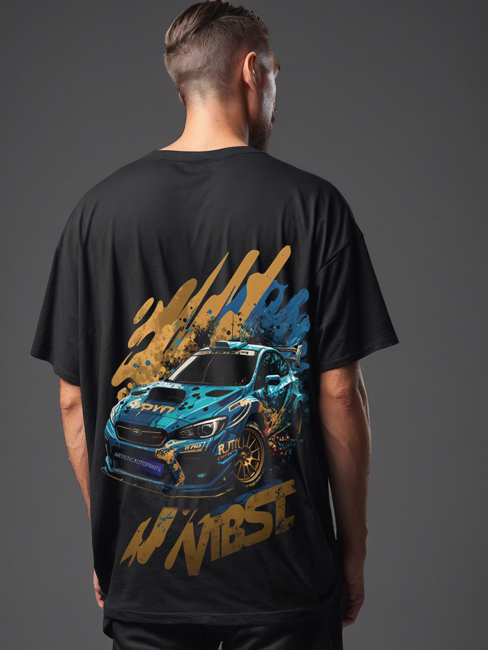 Tokyo Drift oversize T-Shirt, back print